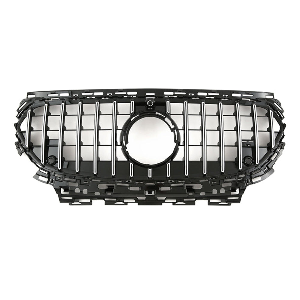 2024 + Mercedes-Benz E-Class GTR Style Front Grille | W214 Chrome Silver Front Grilles